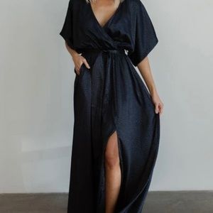 Baltic Born Savannah Navy Kimono Maxi